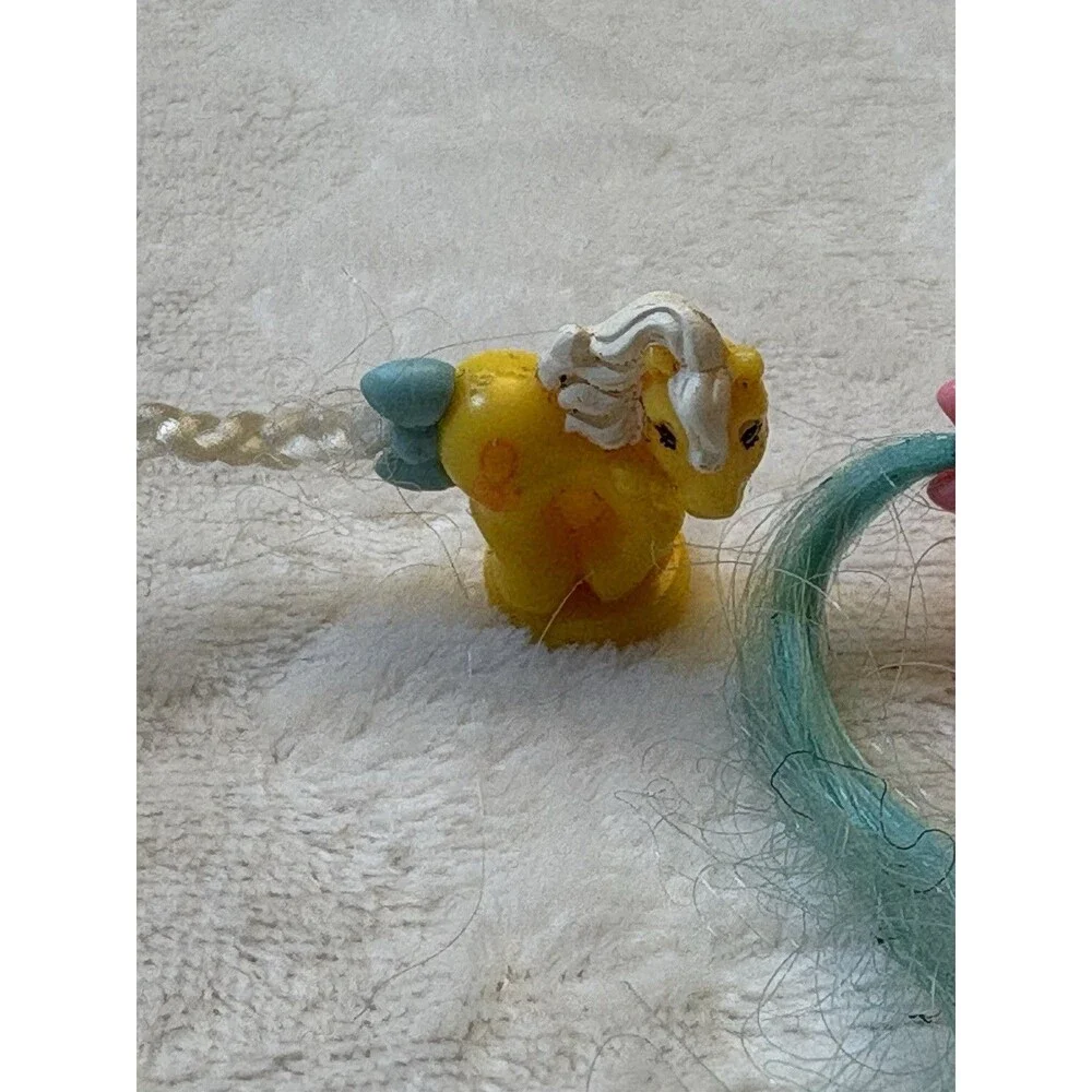Vintage 1989 My Little Pony Ponytail Petite Ponies Lot Of 3